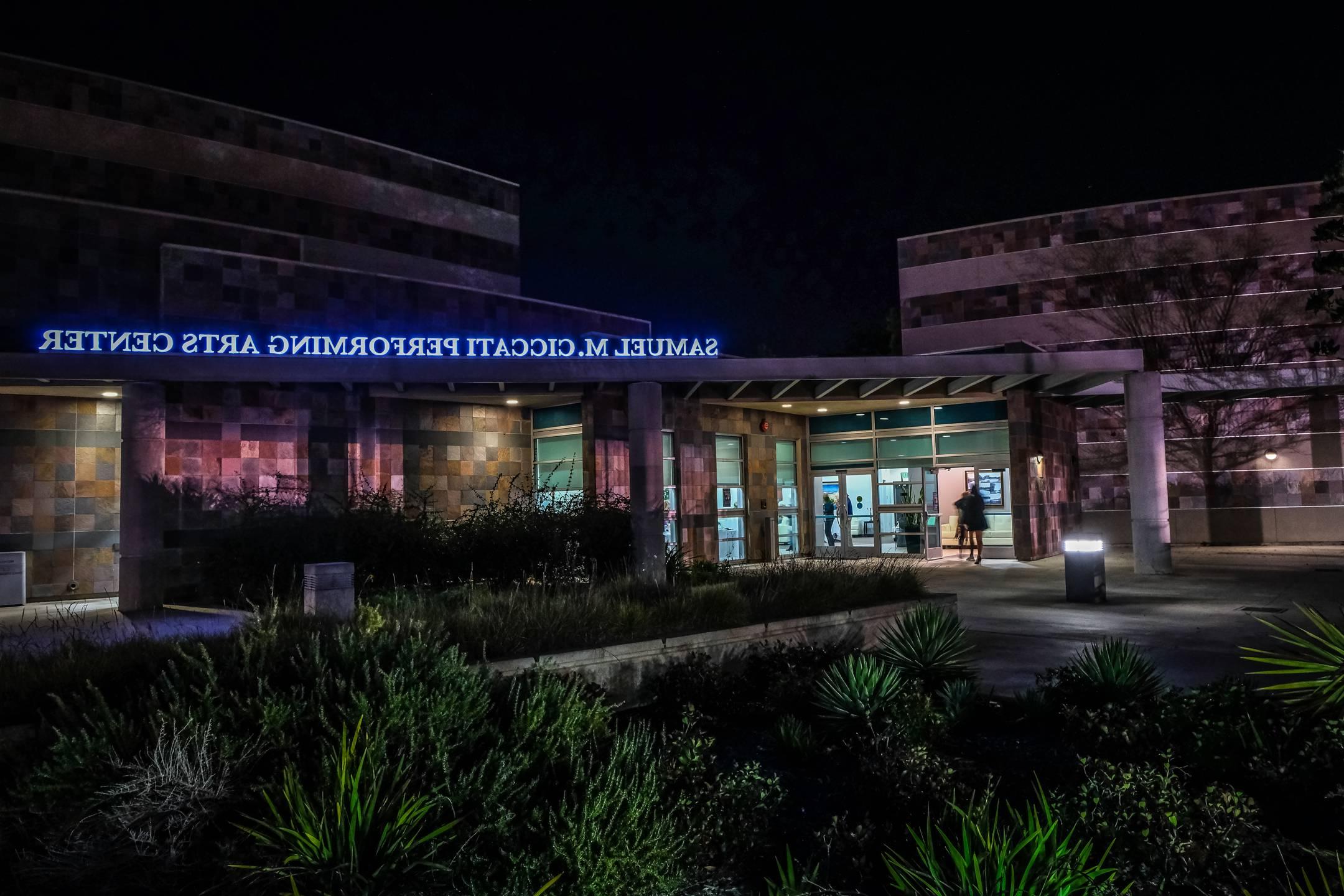 Ciccati Center at Night